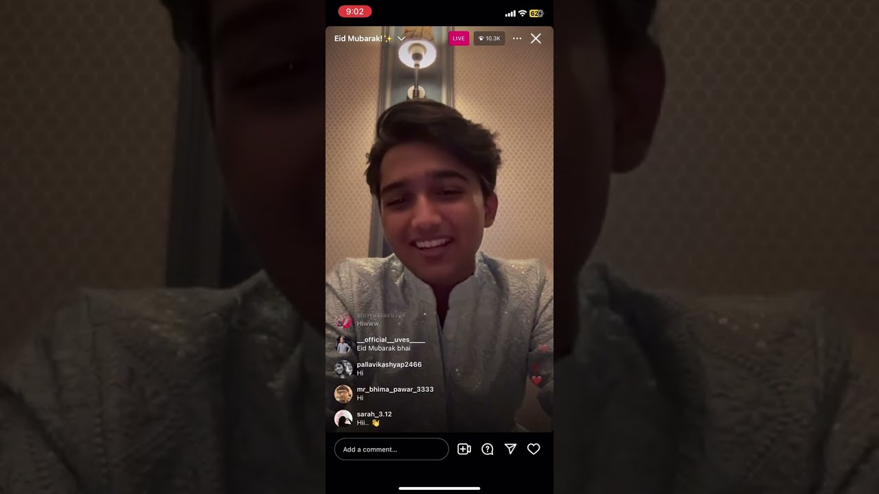 Mohammad Faiz Eid Live🌙 ✨2024 Full Insta Live @mohammad.faiz_official #mohammadfaiz #eid #live