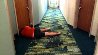 UW Microgravity 2012: Houston hallway testing: Cameron edition