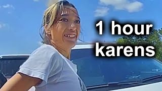 1 HOUR Of Disgusting Karens Caught On Police Bodycam