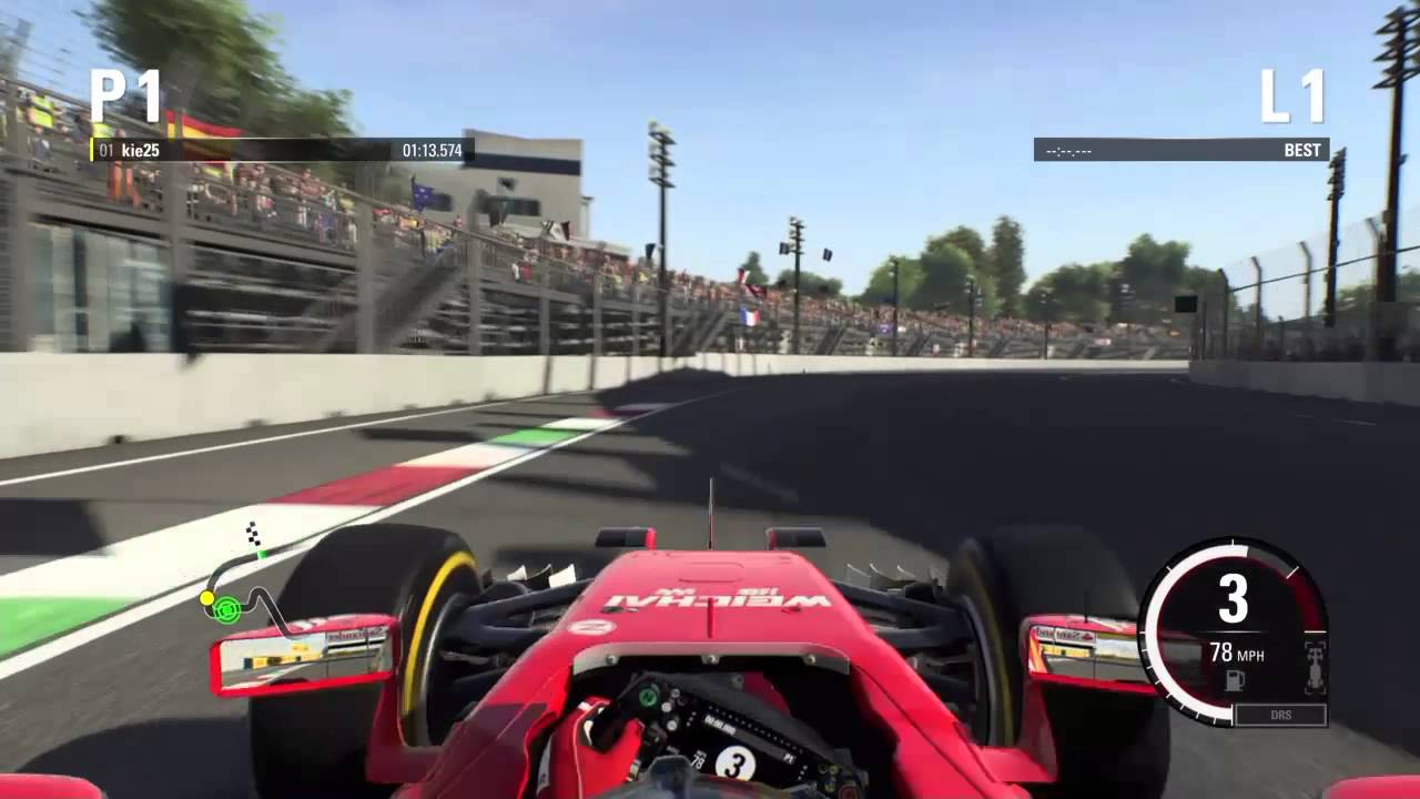 F1 2015 Mexico Ferrari Hot Lap 1.18.0