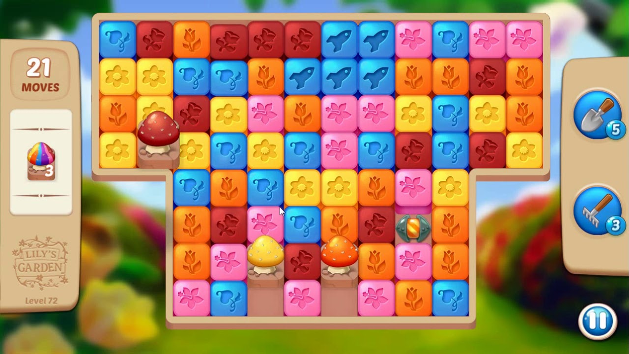Lily's Garden Level 72 No Boosters YouTube