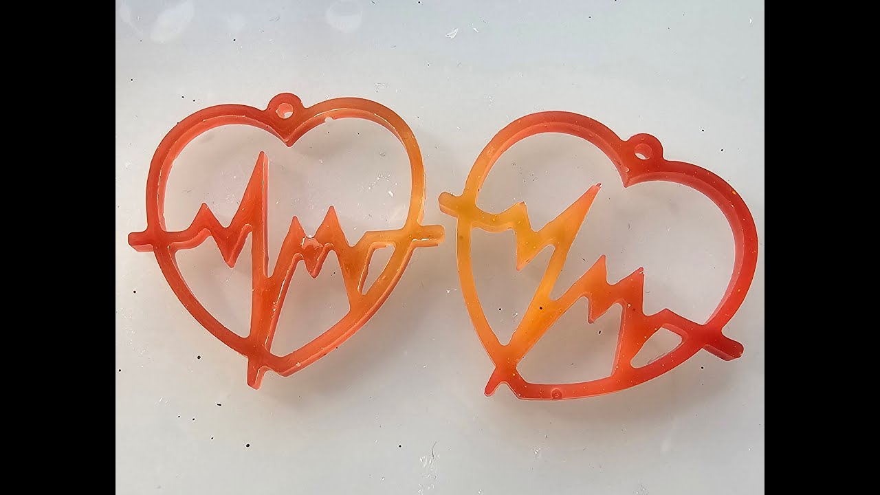 105. Unique Valentine's Hearts using Bond Craftor UV Resin #BondCraftor @BondCraftor  #uvresin