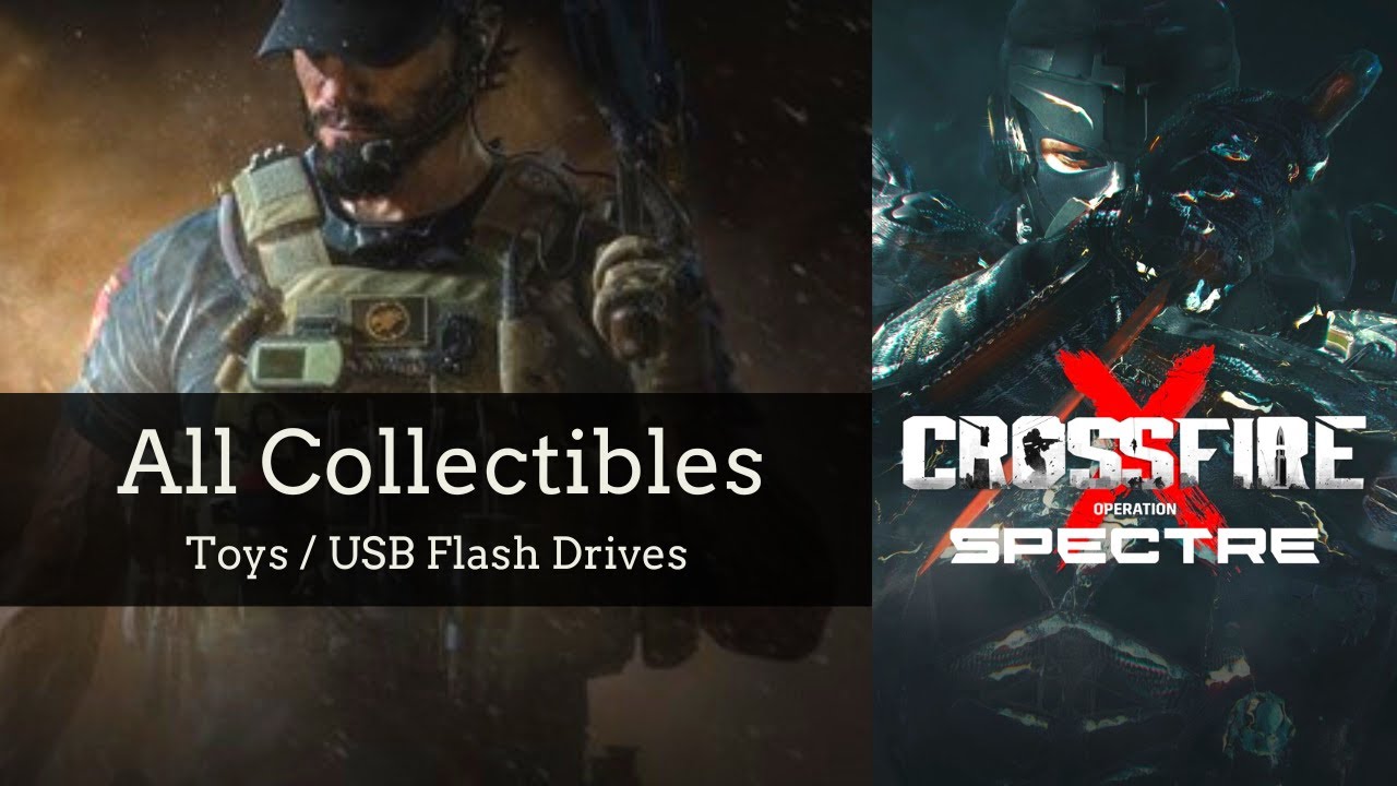 CrossfireX Operation Spectre All Collectibles (USB Flash Drives, Toys)