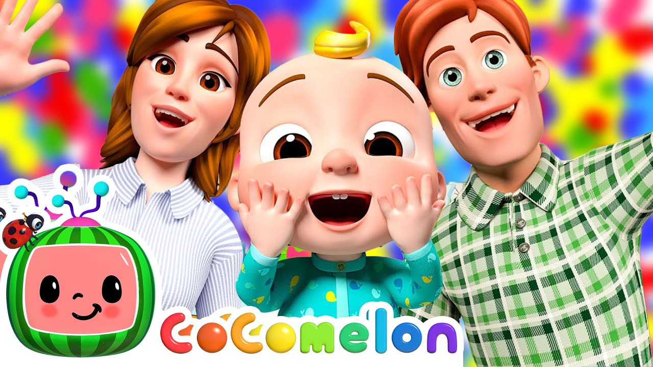 Peek A Boo! 👀 CoComelon 🍉 Sensory Play Nursery Rhymes & Kids Songs ...
