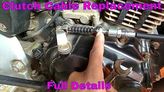 How to Replace bike clutch cable?Bike clutch cable kaise change karen? Clutch Cable Replacement