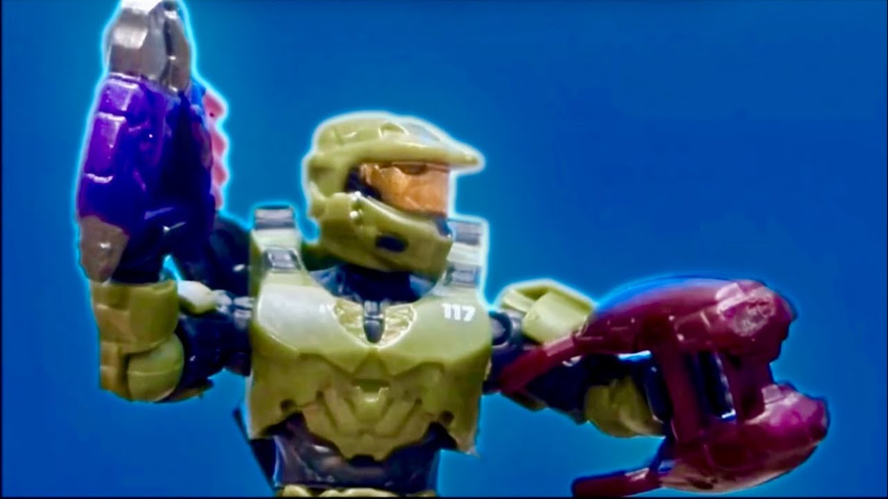Halo Campaign Evolved Anthem-Music Video (DELUXE EDITION) Halo Mega Construx stop motion Animation