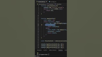 How memoize function works and store cache in JavaScript. #javascript #deepknowledge #programming