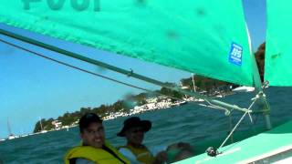 downwind run
