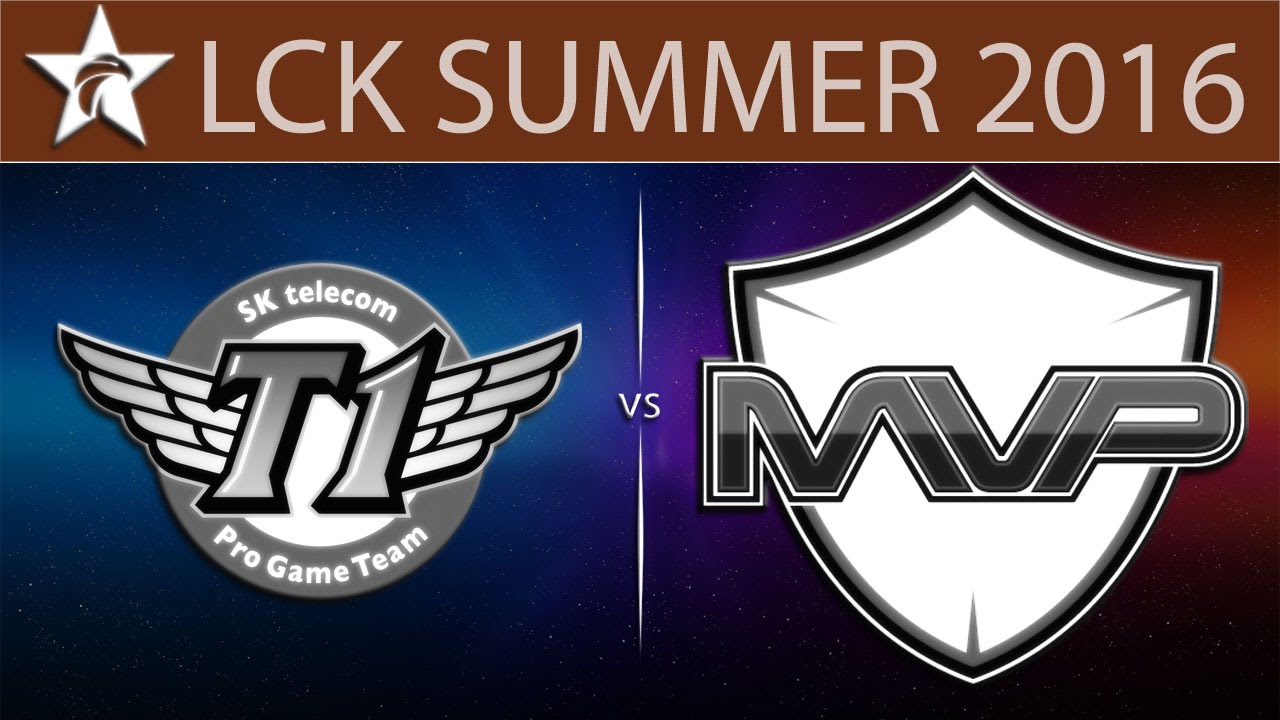 [LoL Highlights] SKT vs MVP Game 1 | LCK Summer 2016 (13.06.2016) - SK Telecom T1 vs MVP