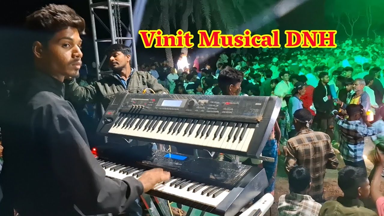 VINIT MUSICAL DNH DUDHANI RUIPADA NIGHT AT AAMBESARI MARRIAGE. 