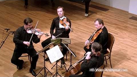 Prokofiev -  String Quartet No.2 - ZAGREB QUARTET