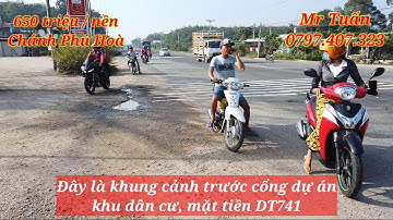 Đầu Tư Bến Cát Cực Đẹp 650 Triệu |Chánh Phú Hoà | Bến Cát | DT741 | LH 0797407323