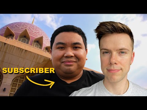 Meeting a Subscriber in Malaysia! — Our Visit To The Mosque 🕌
