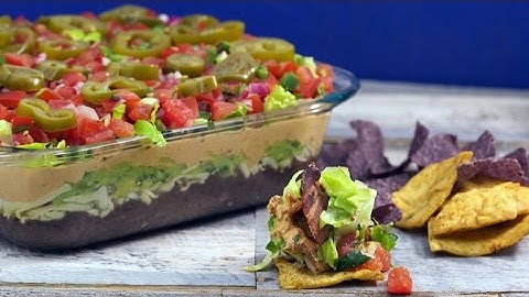Delicious Dips: Seven-Layer Party Dip | Rachael Ray Show