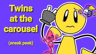 Twins at the carousel | Sneak peek | Oc animation