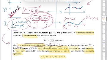 4.1: Vector-valued functions | Wellesley College Multivariable Calculus