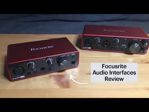 Focusrite Scarlett SOLO and 2i2 3rd-Generation Audio Interfaces Review