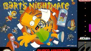 Bartman to the Rescue - The Simpsons: Bart's Nightmare (SNES)