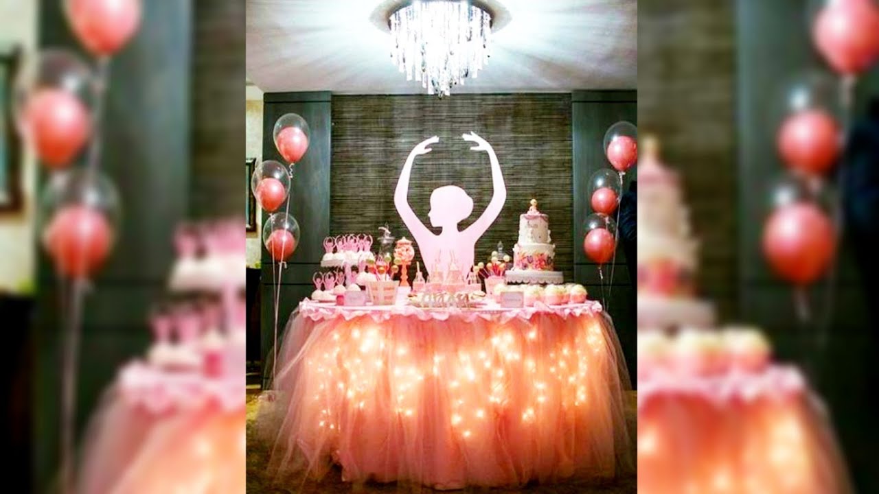 2020 Latest Princess Baby Shower Decoration Ideas Creative Baby Girl