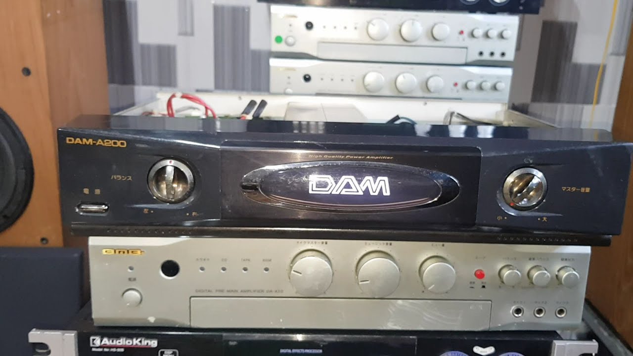 Authentic Japanese-Imported Dam A200 Power Amplifier. Contact