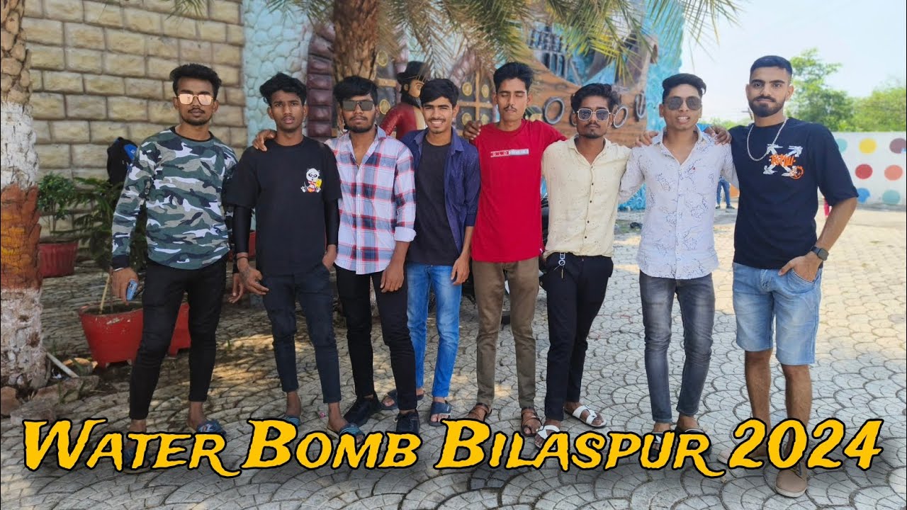Water Bomb, Bilaspur (C.G) 2024 || #vlog || @JatinPatel.