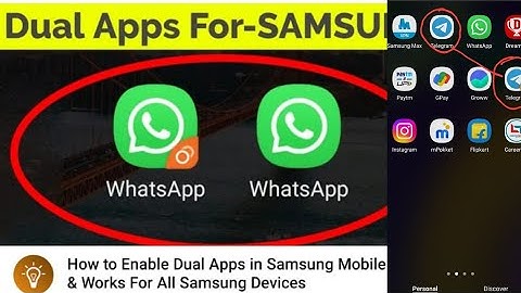 how to create any application to dual app in samsung? samsun mobile hidden trick @techfuse2.0