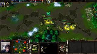 Soin (Orc) Lawliet (NE) vs Lyn (Orc) Moon (NE) - WarCraft 3 - Tag Team 3 - WC3090