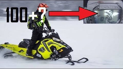 Polaris 850 Patriot Top Speed - full run  | S3-14