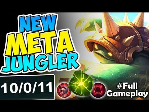 Følg os Konsultation Foresee NEW META JUNGLER | New Runes RAMMUS JUNGLE | LoL - NEW RUNES RANKED SEASON  8 Full Gameplay - YouTube