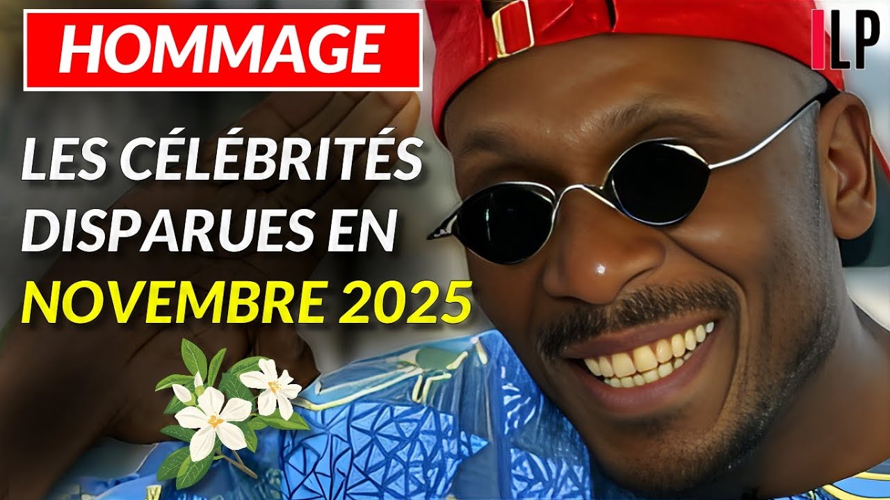 Les célébrités disparues en novembre  2025 - Hommage aux célébrités disparues en 2025