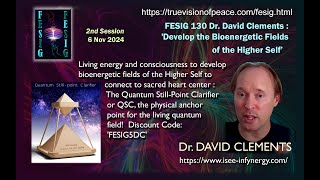 FESIG 130 Dr. David Clements : 'Develop the Bioenergetic Fields of the Higher Self'