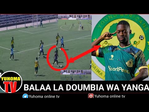 TAZAMA BALAA LA MOHAMED DOUMBIA KWE MAZOEZI YA YANGA