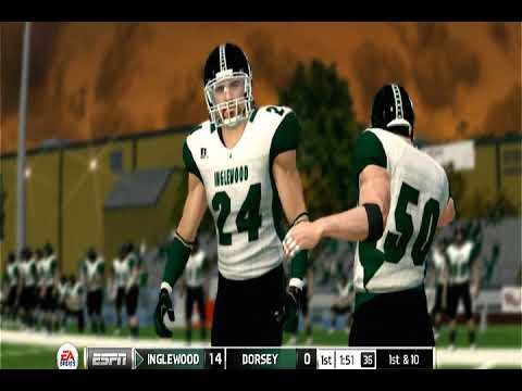 NCAA 14| ESPN HS Football Replay | DeeJay Mason QB | Inglewood (CA) vs Dorsey (CA)