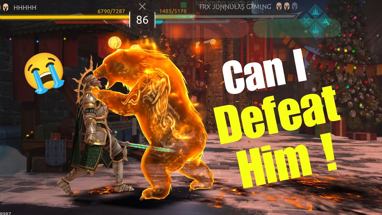 His Nonna is too Overpowered to handle😳 Epic 3v3 battles | Shadow Fight 4 Arena @Junnulas-sfa 