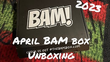 April BAM box unboxing 2023