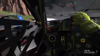 GT7 Lap Time Trial, PSVR2 POV, Trial Mountain Stint 2.