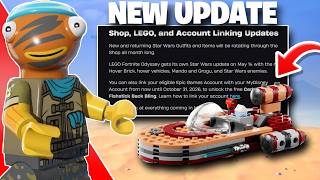 Star Wars Part 2 Is CONFIRMED For LEGO Fortnite Odyssey! (Hover Vehicles!?) screenshot 5