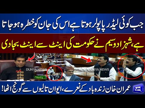 Opposition Leader of Senate Shahzad Waseem Blasting Speech Against Govt