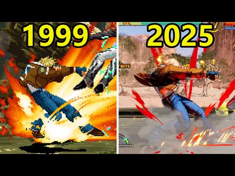 Evolution Of Terry Bogard S Buster Wolf