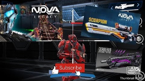 Nova Legacy||Scorpion Sniper rifle||Cerberus Assault rifle||Pulse Strike #novalegacy#gaming