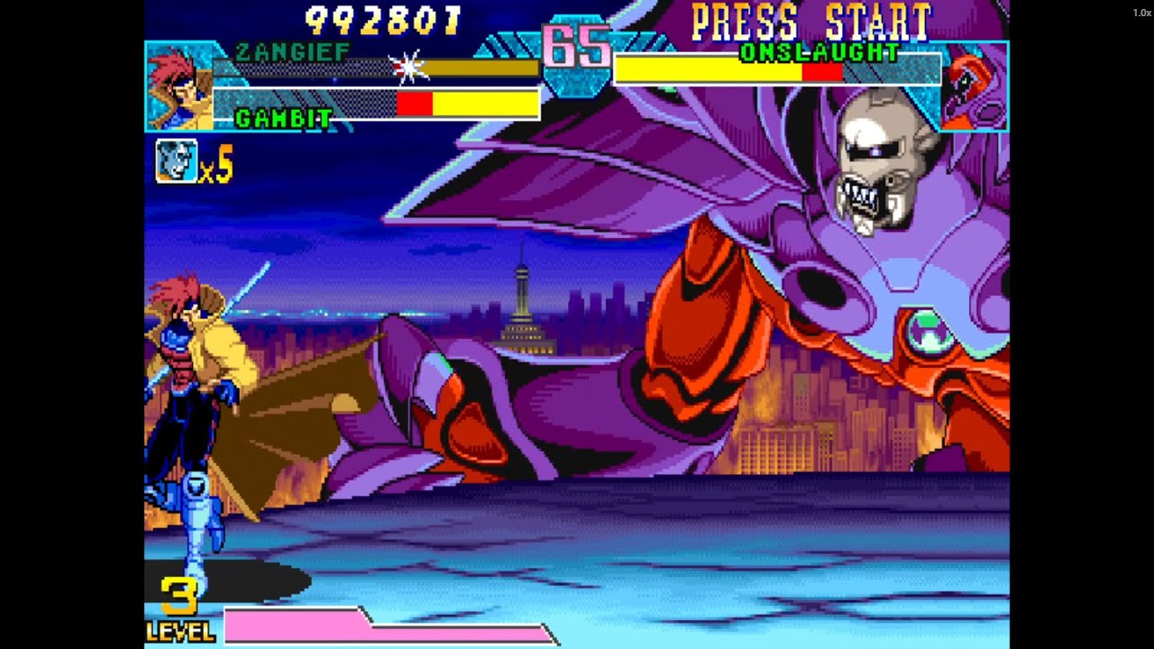 GAMBIT & ZANGIEF — Cards and Muscle! | Marvel vs Capcom: Clash of Super Heroes