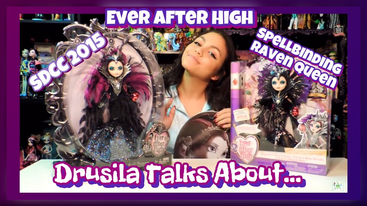 My toys,loves and fashions: Ever After High - SDCC Raven Queen The