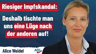Lauterbach-Rücktritt statt Isolationspflicht - Alice Weidel - AfD