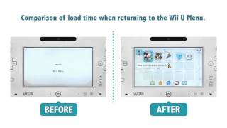 Time Comparison Video   When Returning to the Wii U Menu