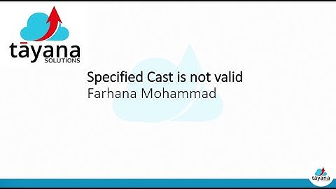 Understanding and Resolving the "Specified Cast is Not Valid" Error in Acumatica