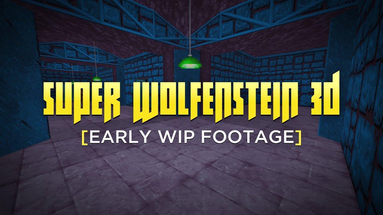 SUPER WOLFENSTEIN 3D | Early Preview (GZDoom)
