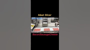 Meat Processing Machine | Meat Slicer : how to cut sausage into slices | Sausage #shorts