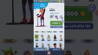 نينجا في لعبه صب واي سيرف _Ninja Vs Subway_ فتح لاعب جديد في لعب صب واي screenshot 4