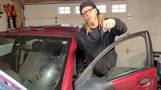Saturn Ion 2.2l wiper motor & transmission removal, test,& installation