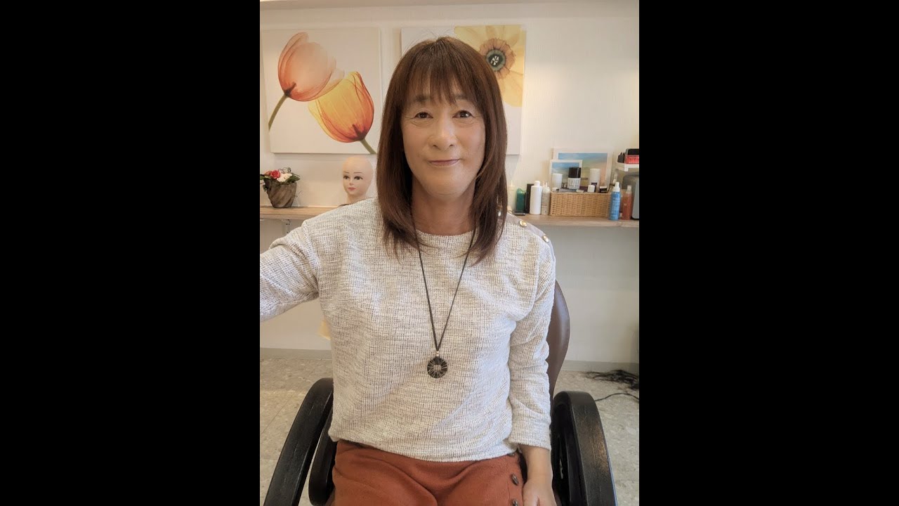 女装で美容室へ❗
